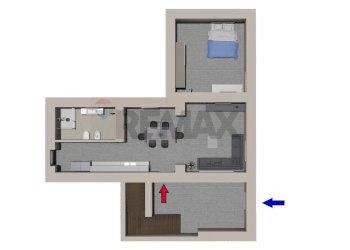 Pianta 2D - Appartamento Scala Santa Maria del Monte
 
25, Caltagirone - foto 3