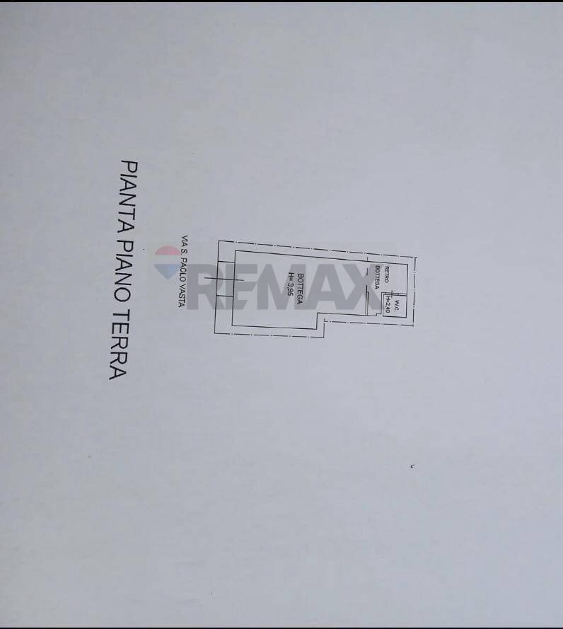 Pianta 2D - Commercial Premises via paolo vasta
 
51, Acireale - floor plans 1