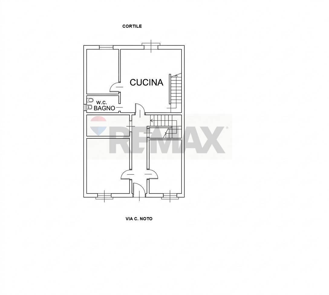 Pianta 2D - Casa indipendente Via Corrado Noto
 
14, Pachino - planimetria 1