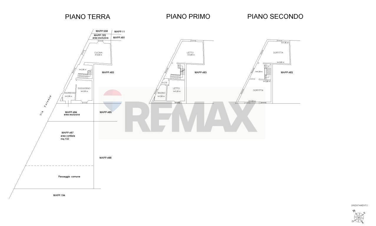 Pianta 2D - Casa semi indipendente Via Fornace
 
5, Polesine Zibello - planimetria 1
