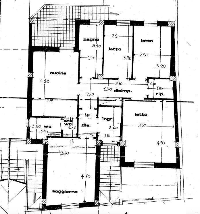 Foto 26 - Villa Via Ariosto
 
47, Galatina - planimetria 1