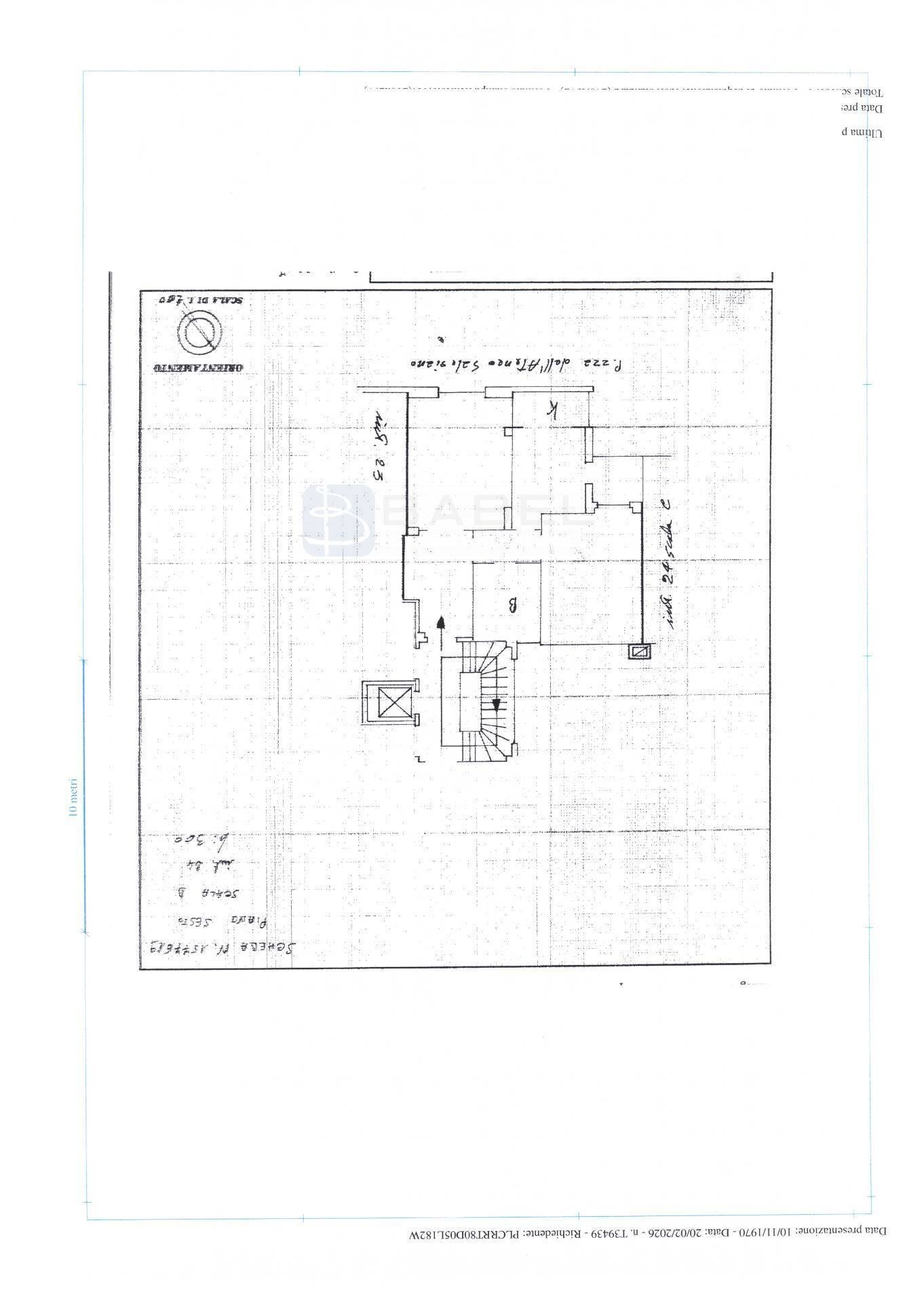 Foto 20 - Trilocale Via Rodolfo Morandi, Roma - planimetria 1