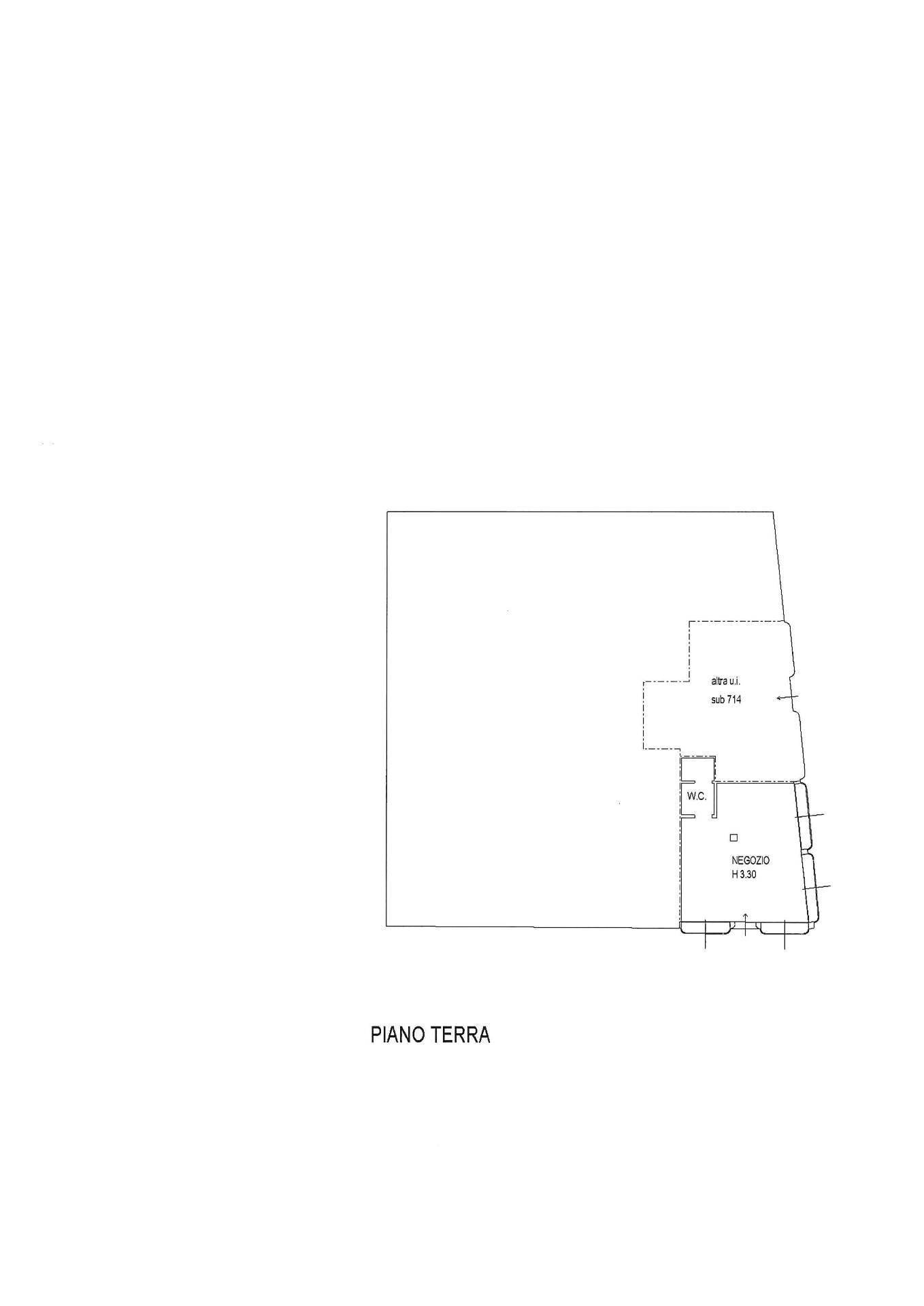 Foto 8 - Commercial Premises Via Fratelli Cairoli
 
110, Lecco - floor plans 1