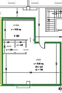 Ufficio via dei Muratori, 4, Parma - planimetria 1