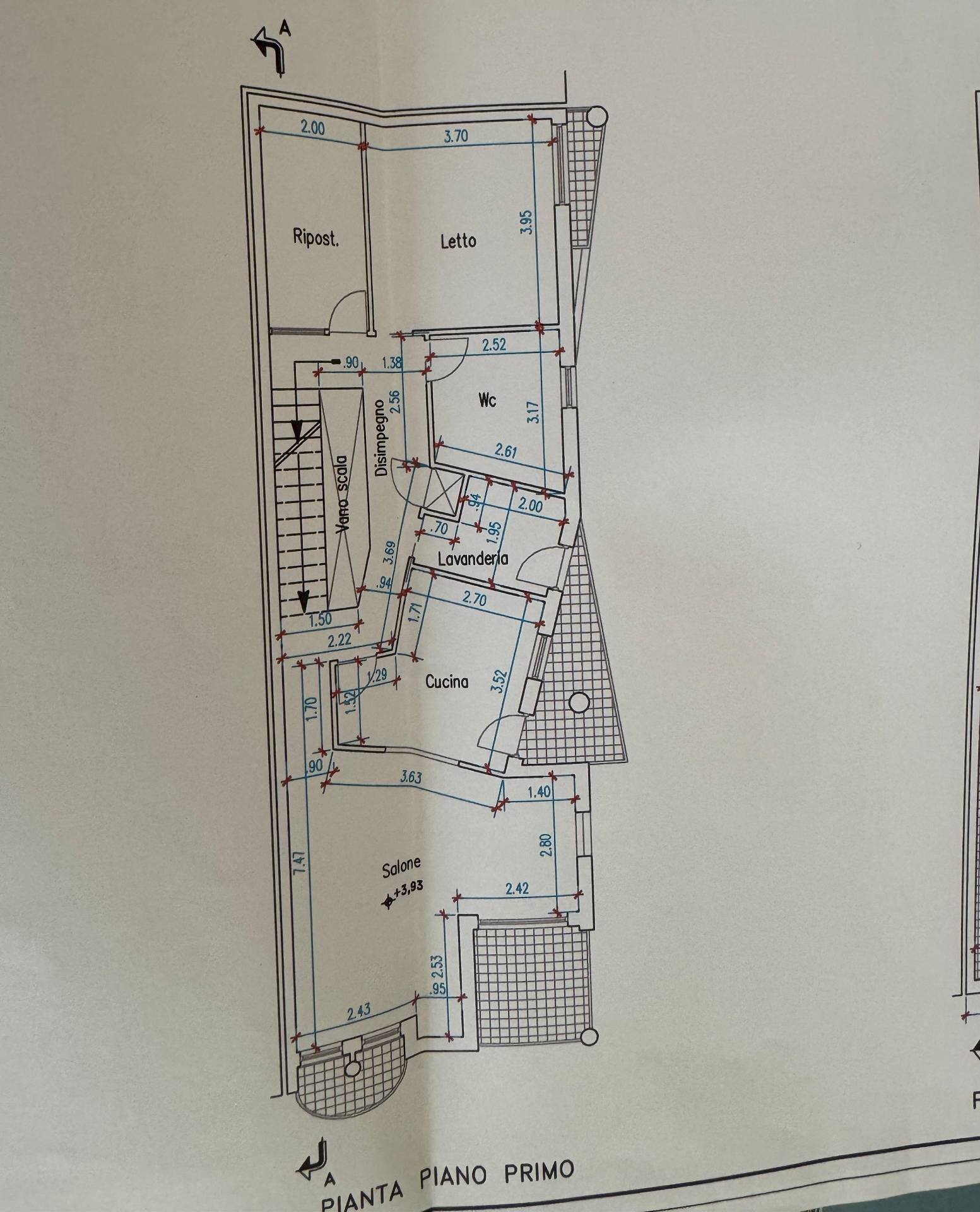 Foto 59 - Casa indipendente Via Garibaldi, Canicattini Bagni - planimetria 1