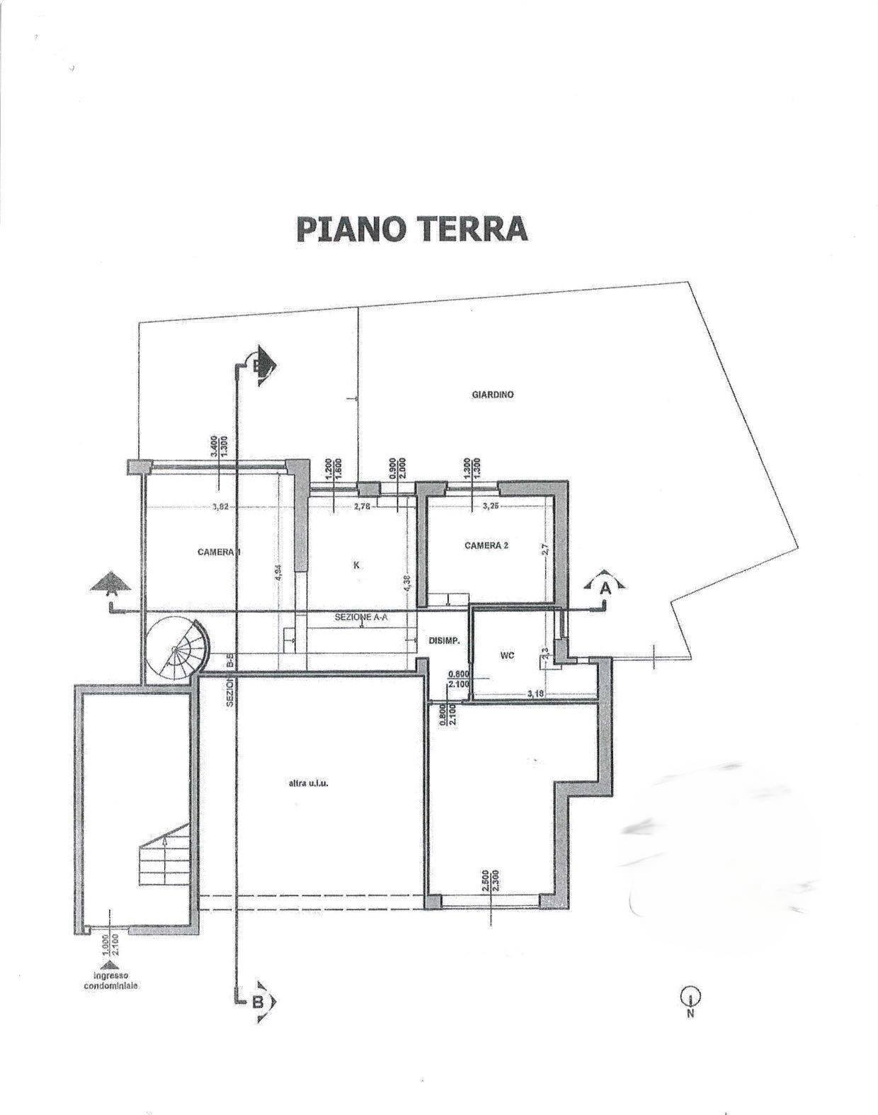 Foto 27 - Appartamento Viale delle Tamerici
 
B2/2, Salerno - planimetria 1