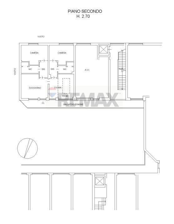 Pianta 2D - Three-room apartment VIA WATT
 
11, Milano - floor plans 1