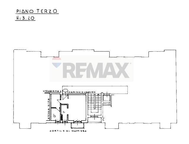 Pianta 2D - One-room apartment VIALE CORSICA
 
57, Milano - floor plans 1