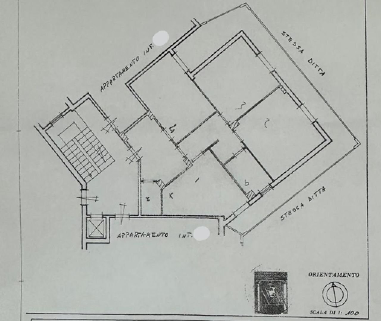 Trilocale viale Vincenzo de Filippis, 68, Catanzaro - planimetria 1