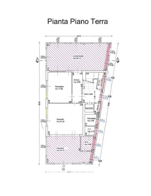Planimetria - Stabile - Palazzo via Plava, 12, Bellaria-Igea Marina - foto 1