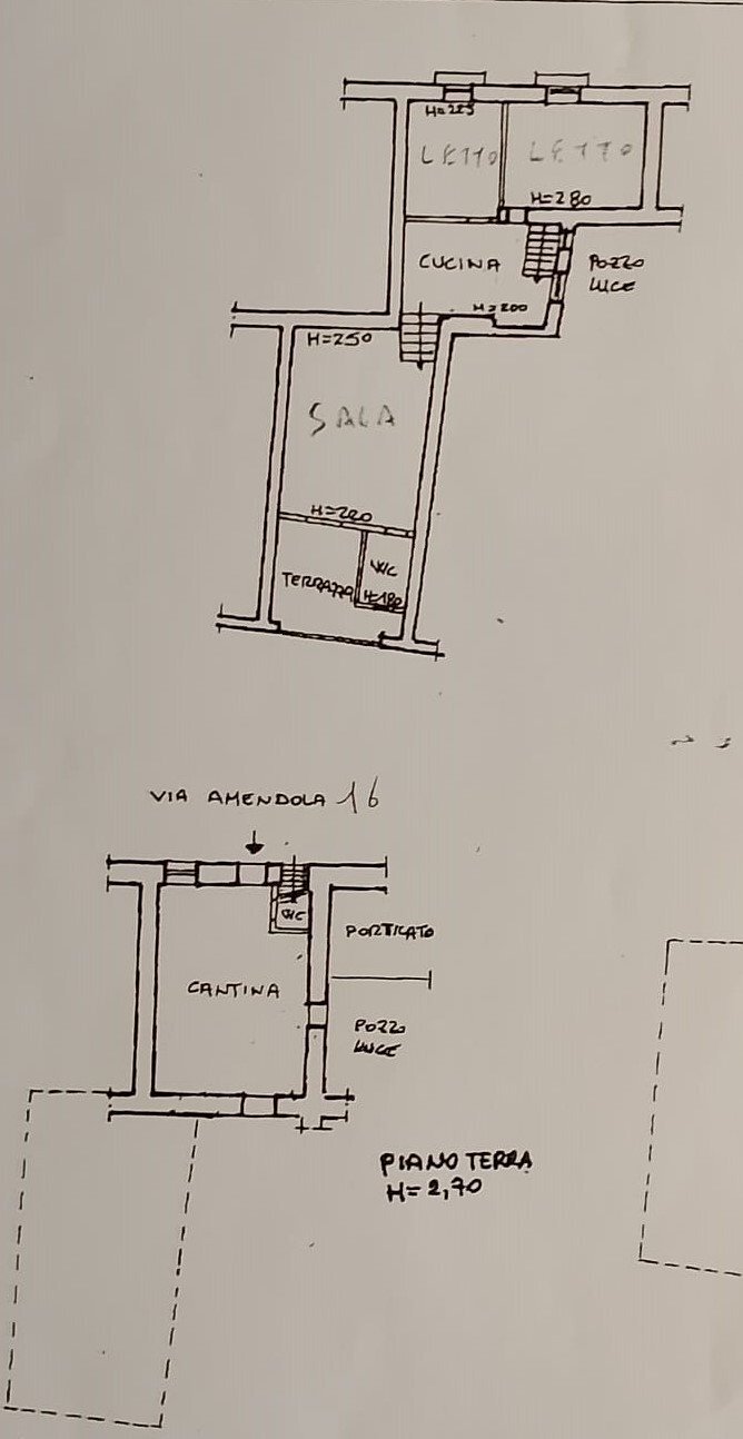 Quadrilocale via DON MINZONI, Tocco da Casauria - planimetria 1