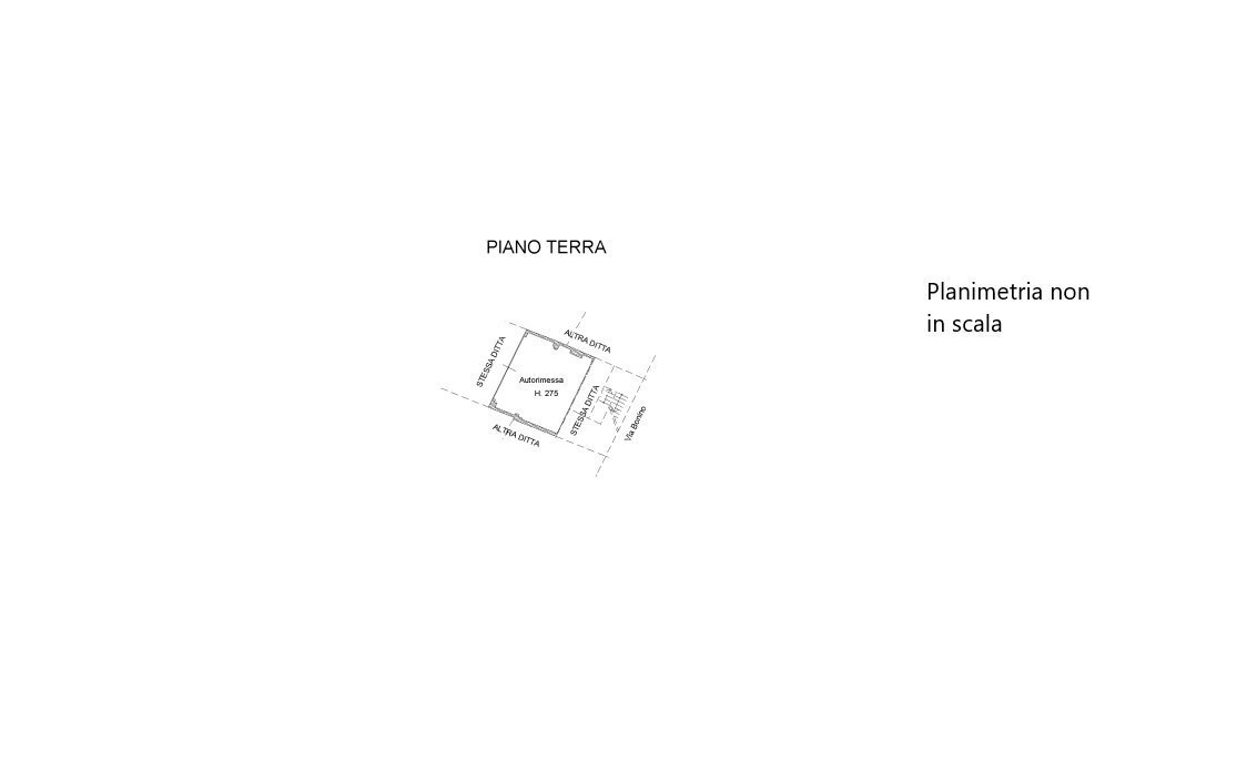 Stabile - Palazzo via Vittorio Emanuele II, Bra - planimetria 1