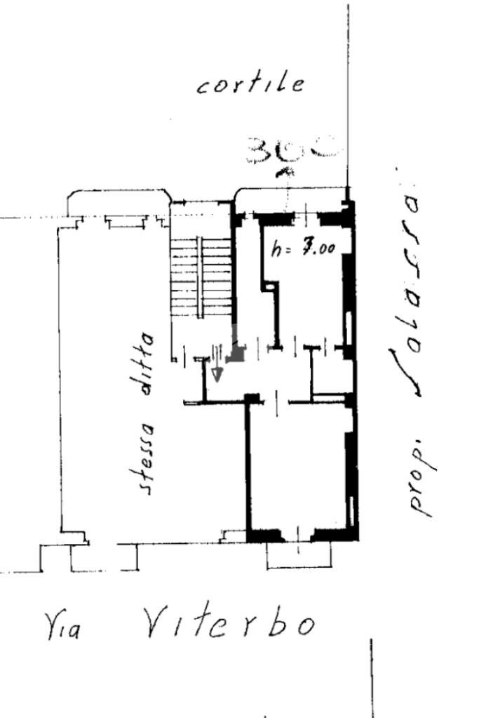 Bilocale Via viterbo, Torino (zona Madonna Campagna) - planimetria 1