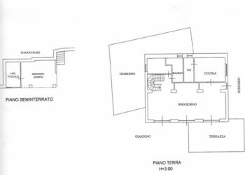 Planimetria - Villa Via Domenico Canata, Cogorno - foto 82