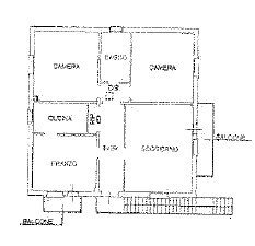 Abitazione - Villa Bifamiliare San Prospero, 136 A, Imola - planimetria 1