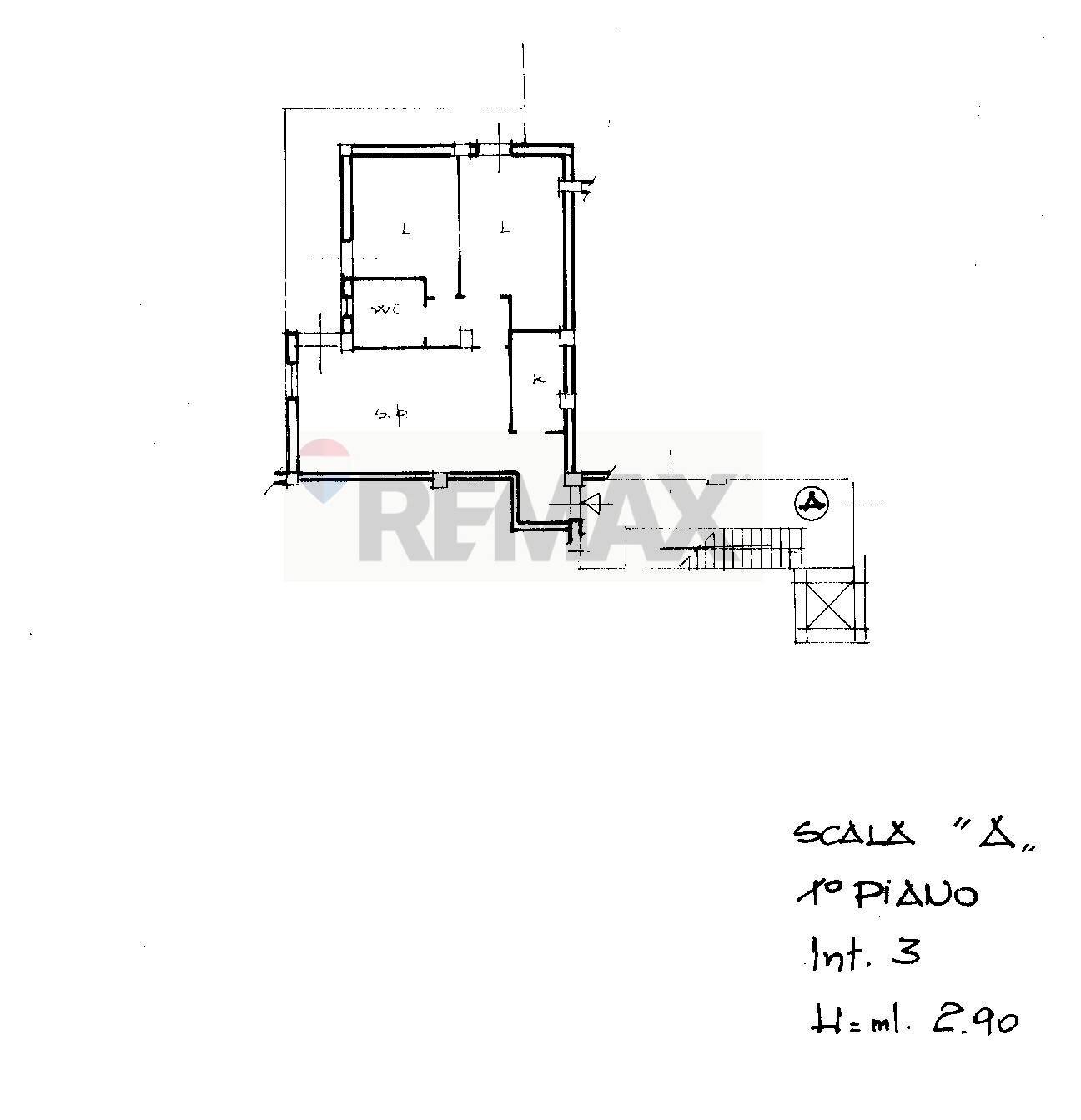 Pianta 2D - Quadrilocale Via Einaudi
 
9, Vieste - planimetria 1