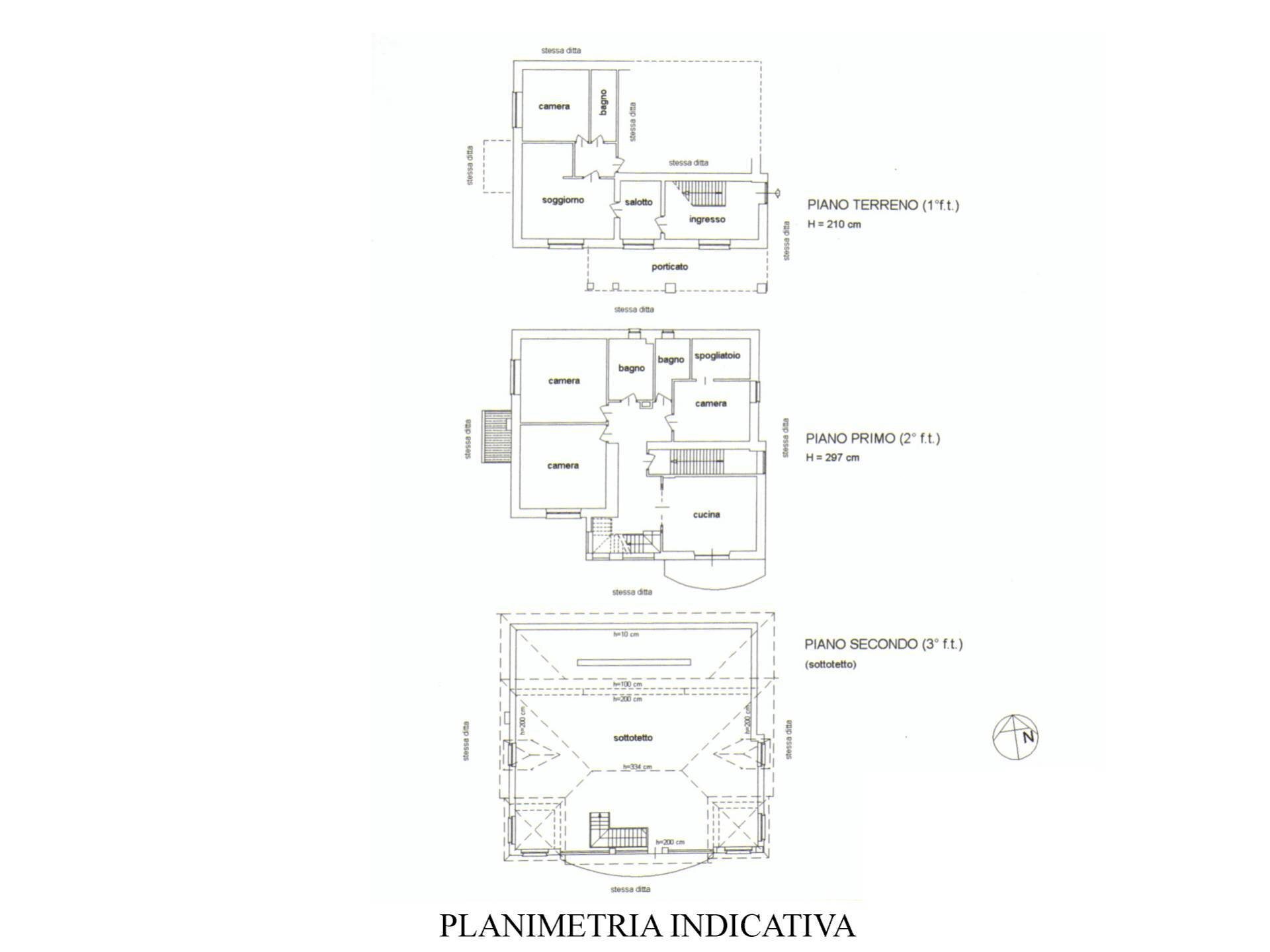 Foto 12 - Villa Strada Sanda, Moncalieri - planimetria 1
