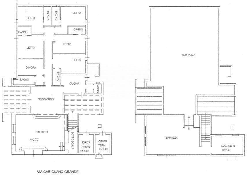 Foto 49 - Villa Via Carignano Grande, Nardò - planimetria 1