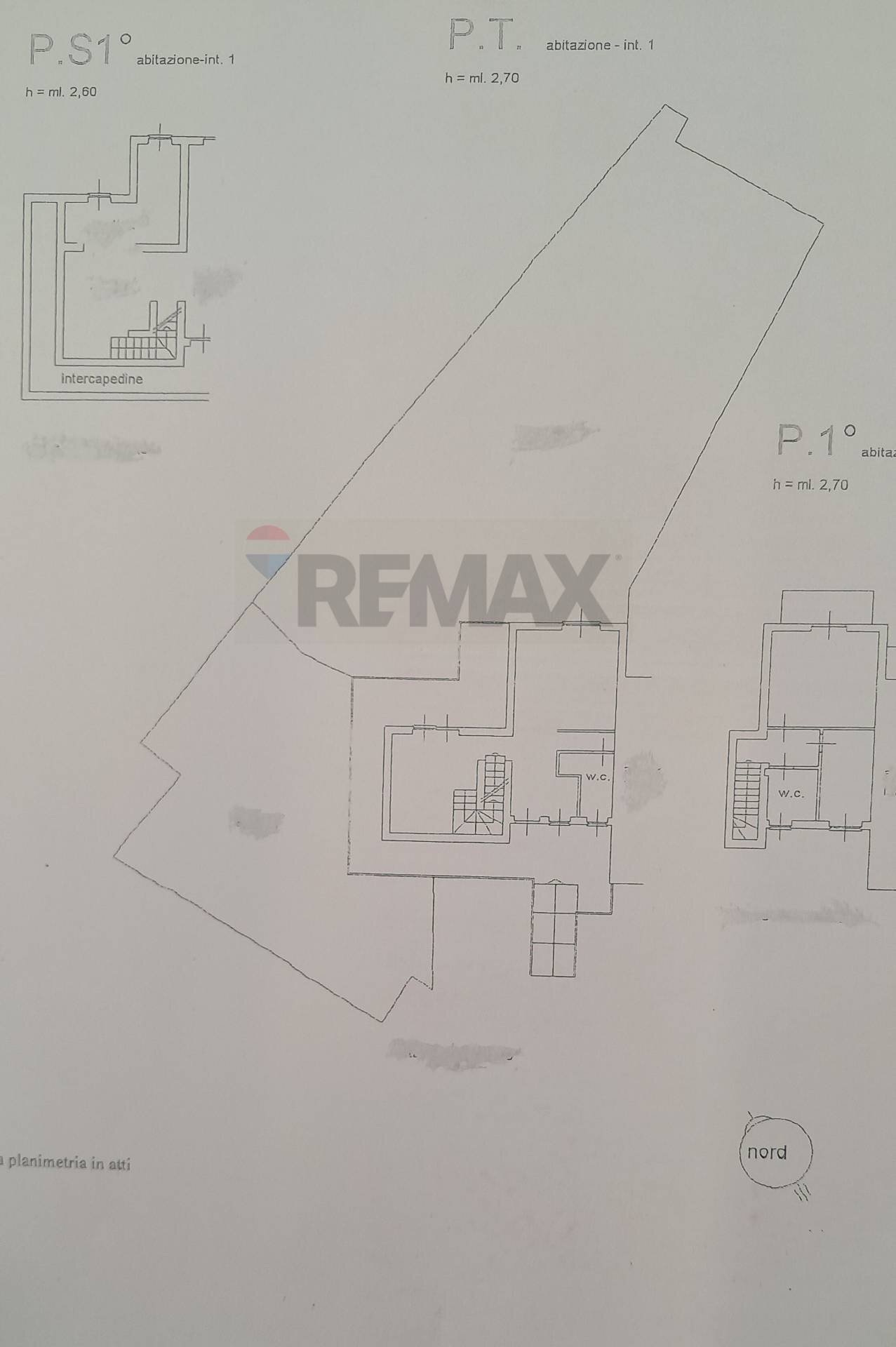 Pianta 2D - Villa a Schiera via Livorno, Manziana - planimetria 1