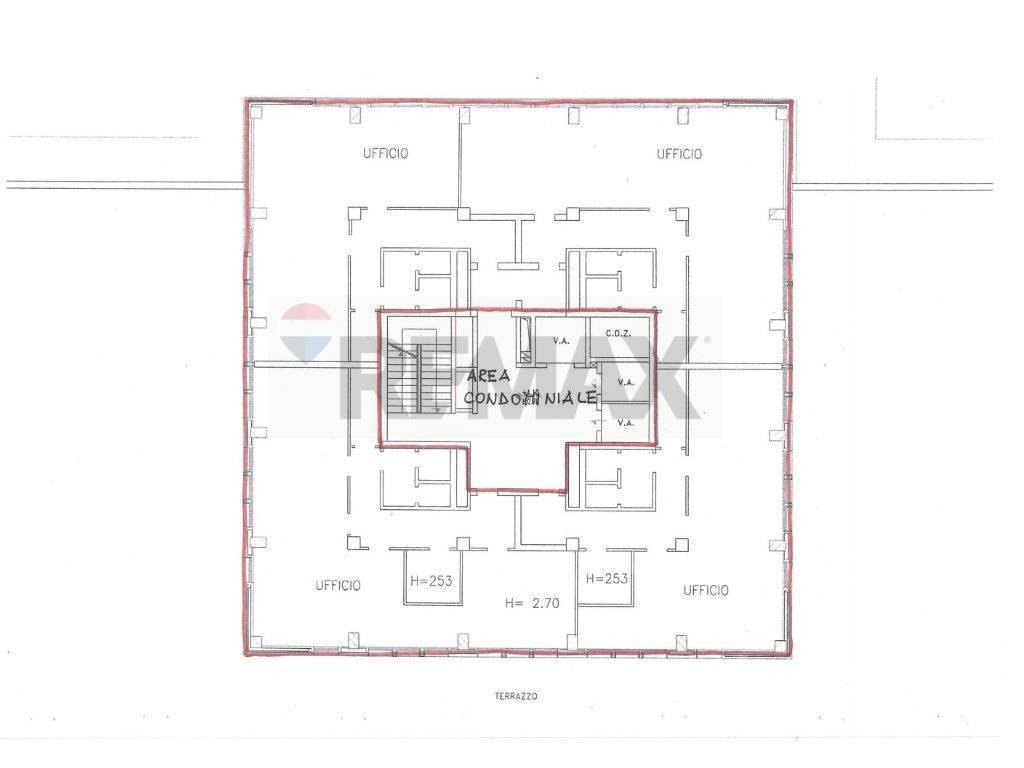 Pianta 2D - Ufficio Padova - planimetria 1