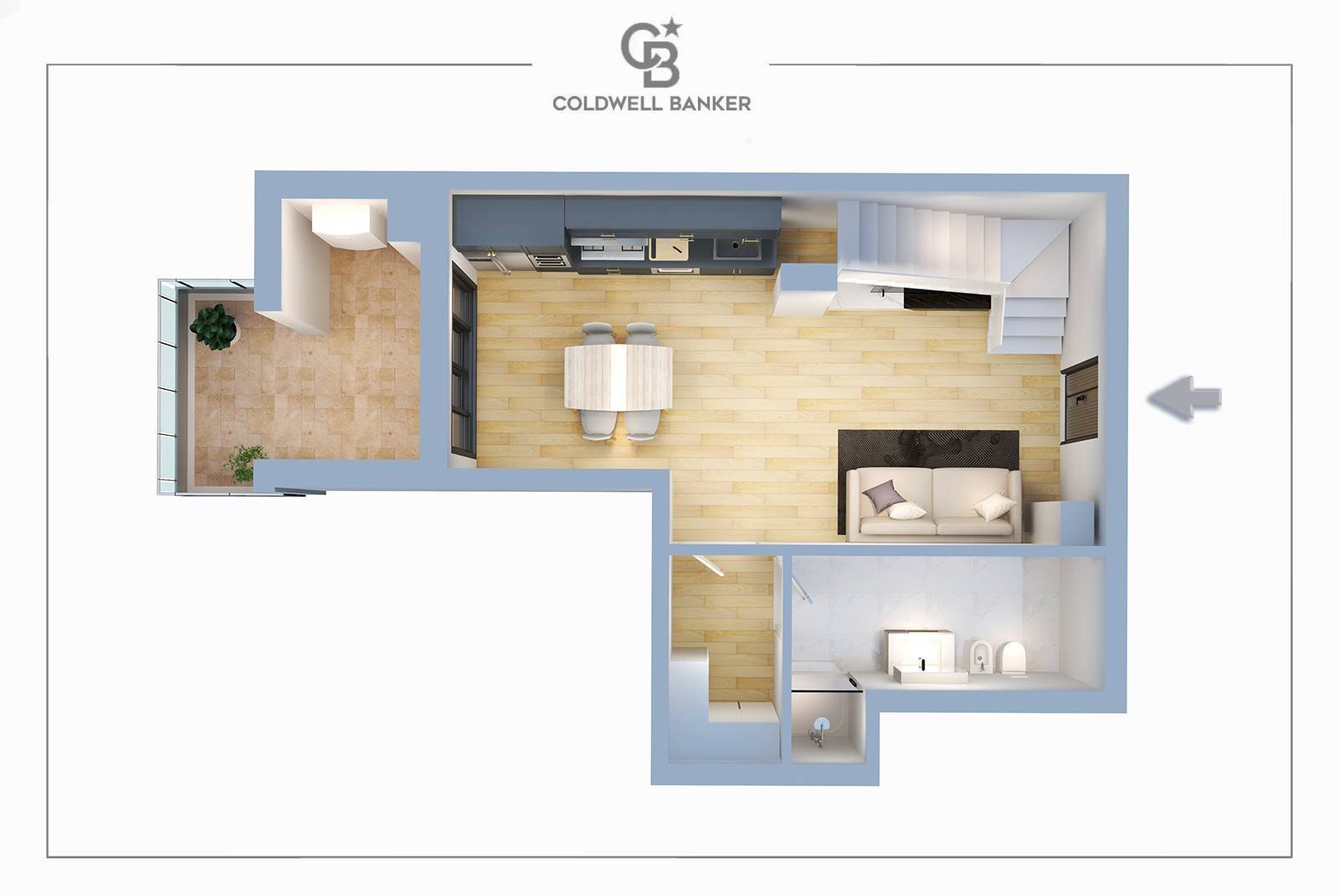 Foto 28 - Three-room apartment Via Palaverta
 
69, Marino - floor plans 1