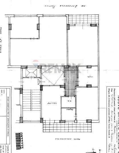 Pianta 2D - Appartamento Via Empedocle Restivo
 
82, Palermo - planimetria 1