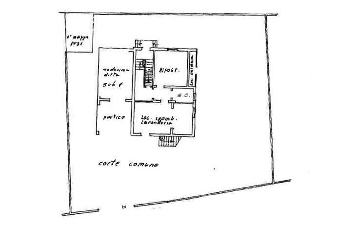 Planimetria - Villa via Santo Jesus
 
7, Curno - planimetria 1