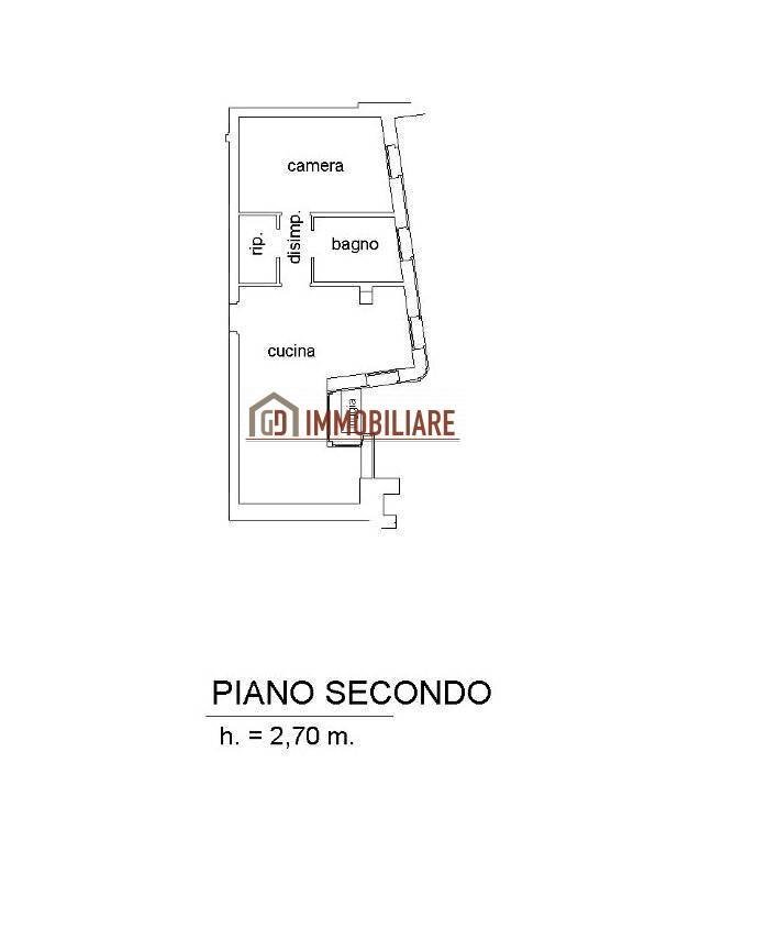 Foto 31 - Two-room apartment Via Roma
 
12, Montebelluna - floor plans 1