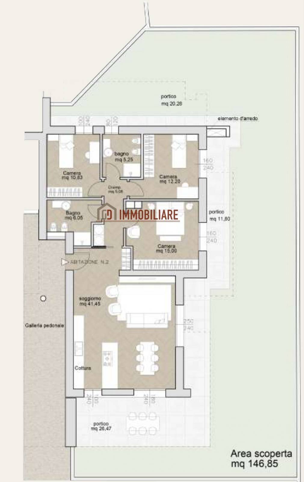 Foto 17 - Quadrilocale Via Legrenzi
 
25, Montebelluna - planimetria 1