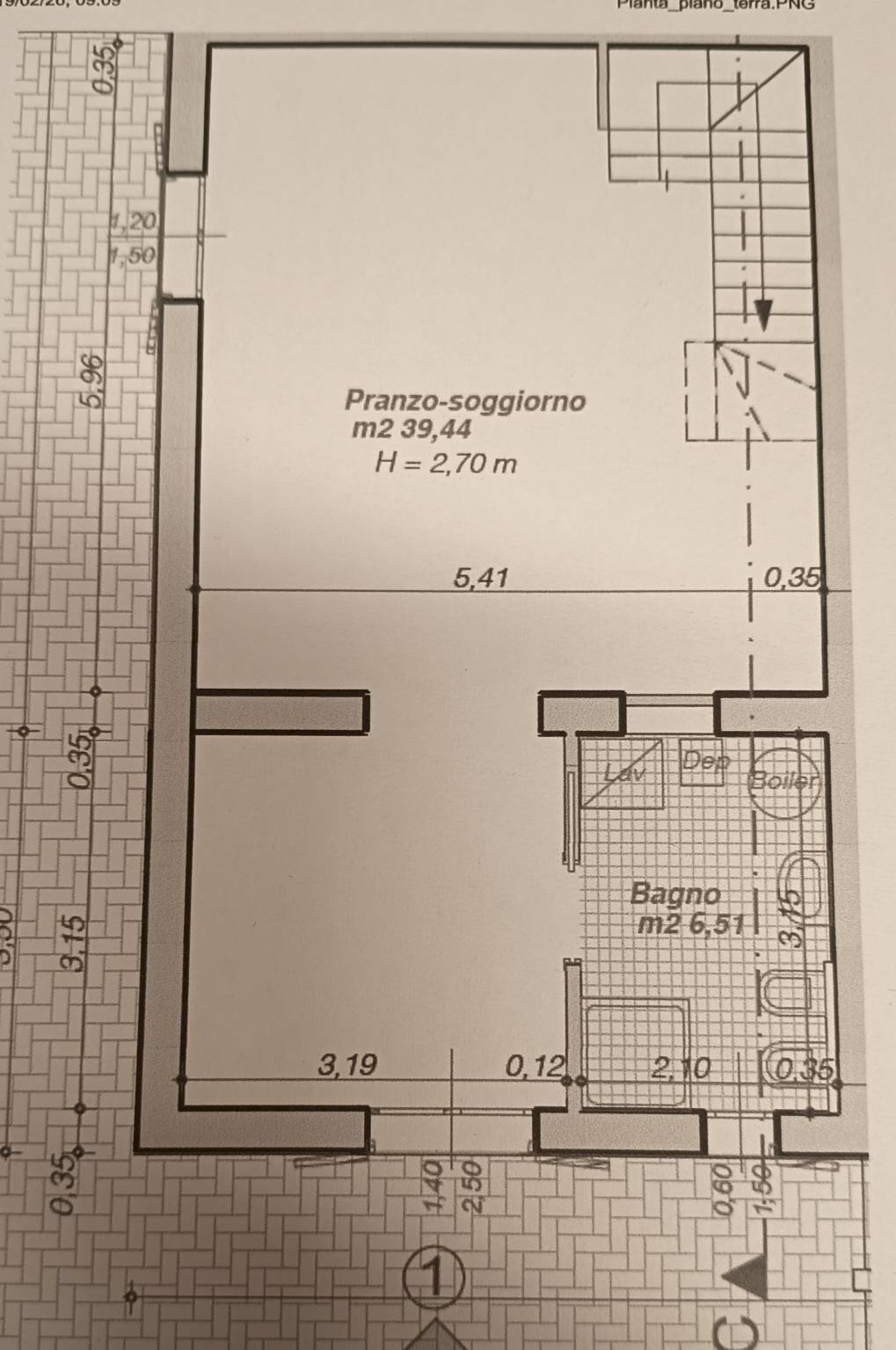 Villa Crevalcore - floor plans 1