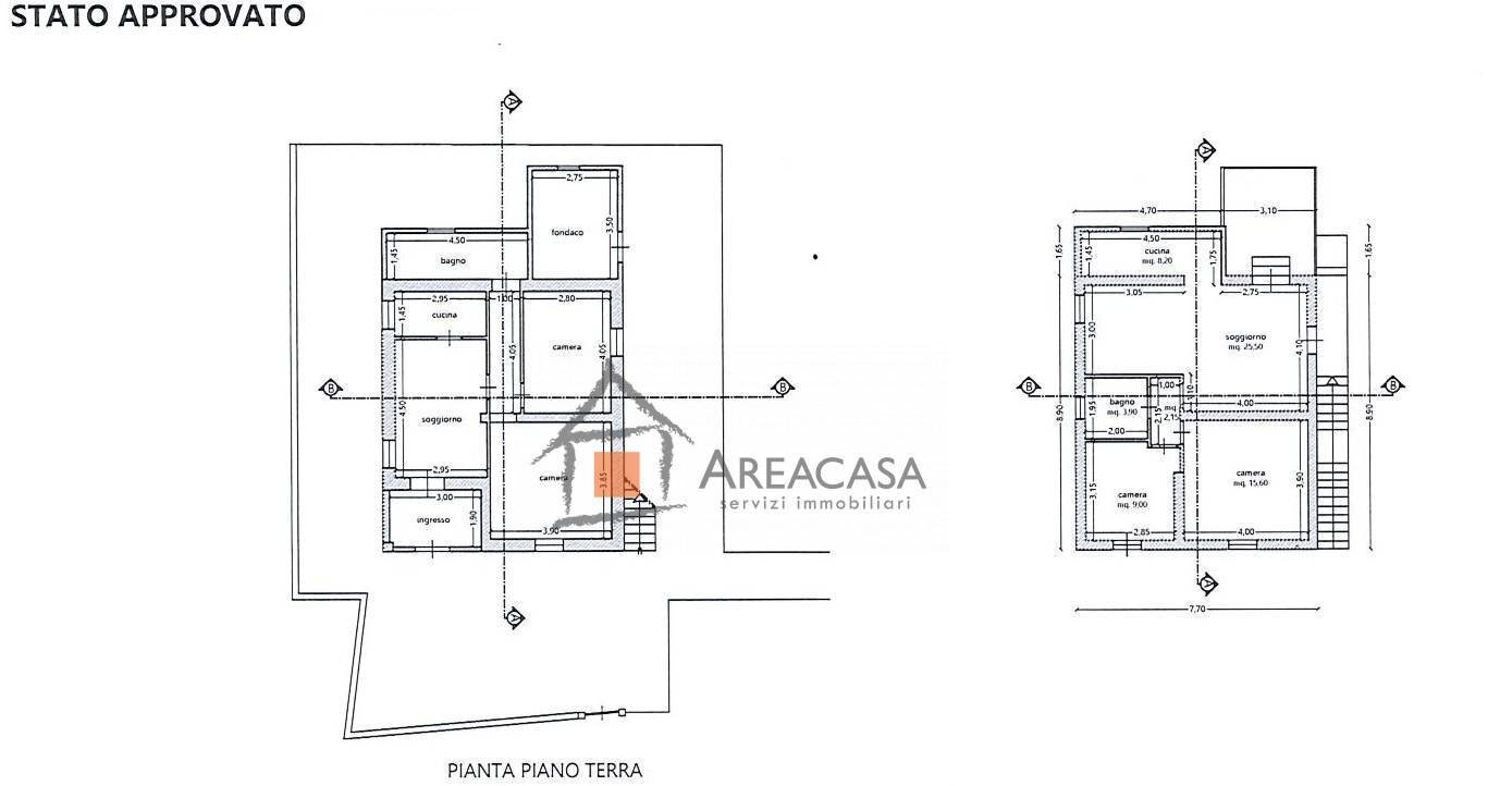 Foto 47 - Independent house 123, Acquasanta Terme - floor plans 1