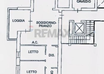 Pianta 2D - Four-room apartment via Albinoni
 
460, Desenzano del Garda - photo 31