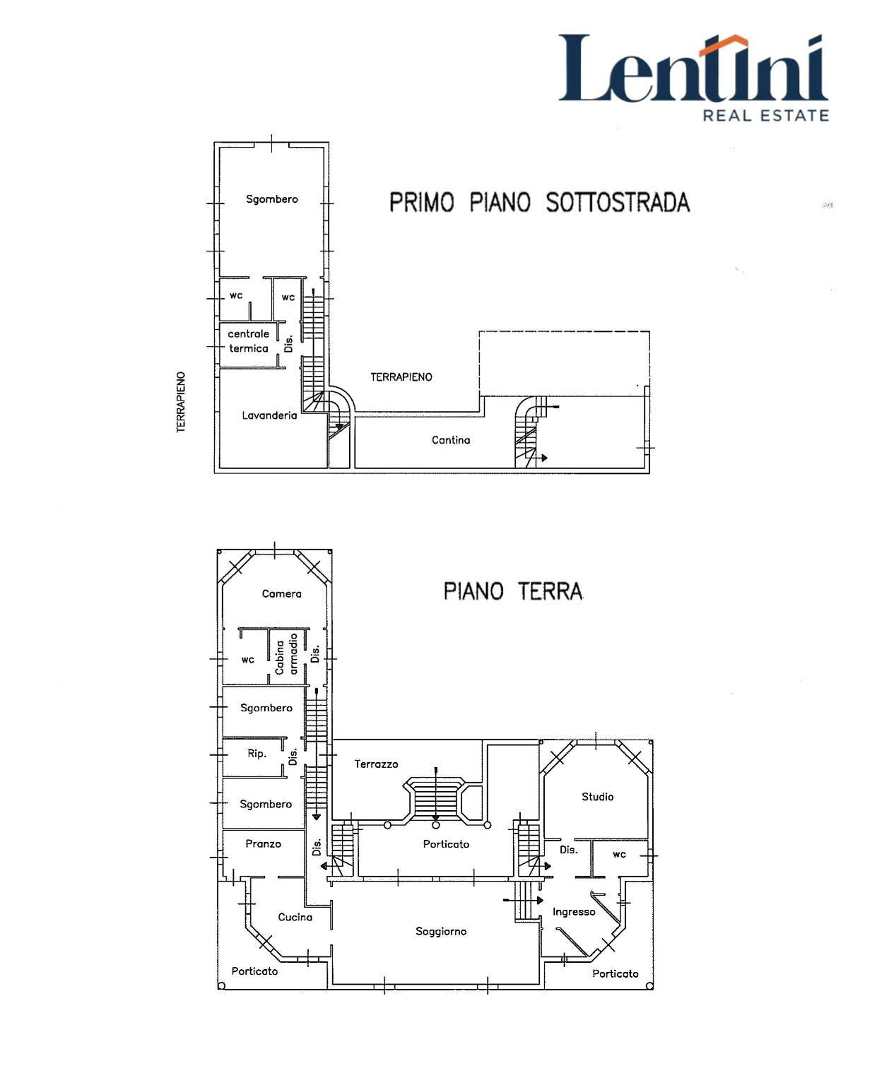 Villa Camino - planimetria 1