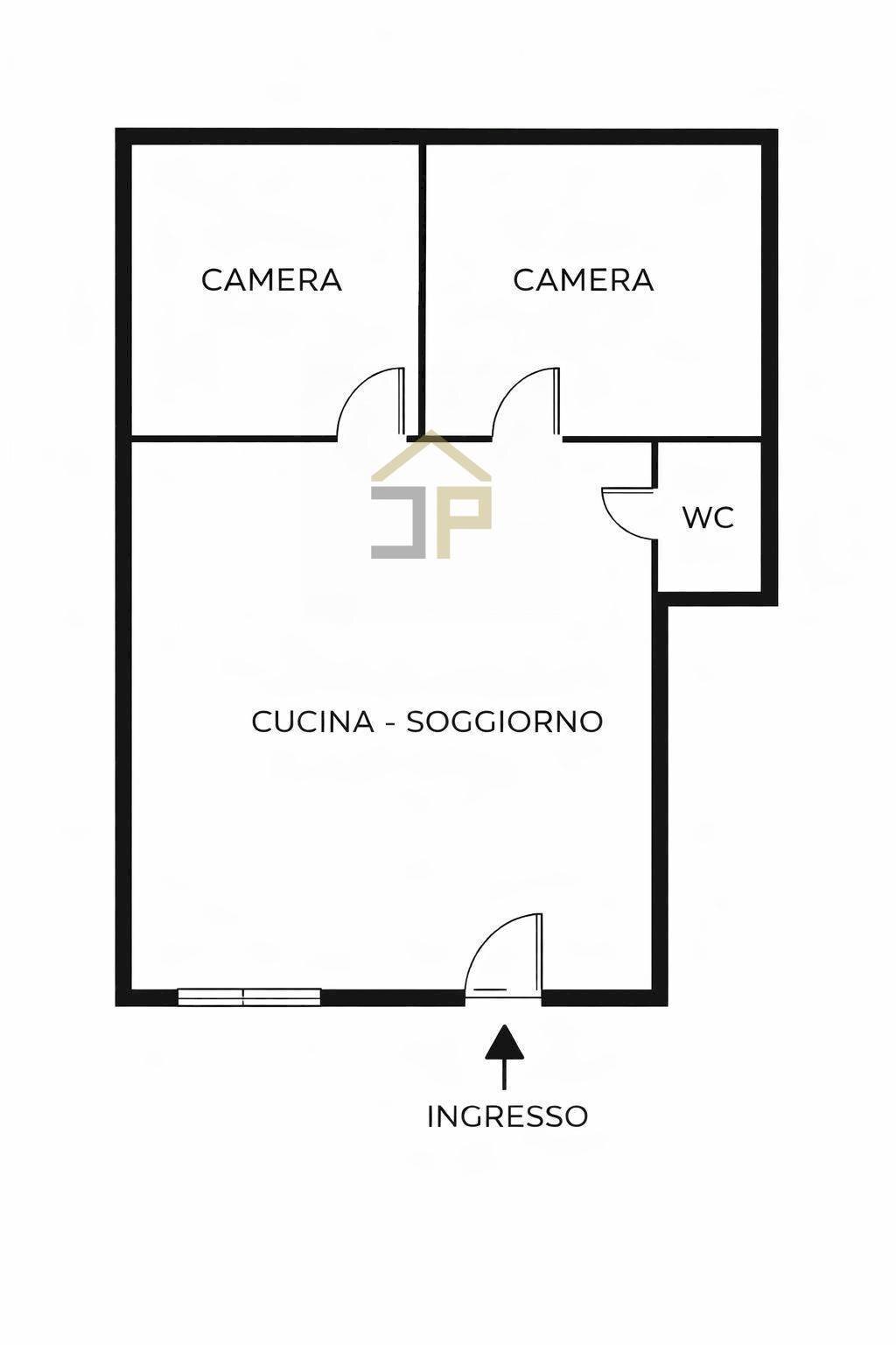 Foto 14 - Trilocale Cortile Zangara
 
10, Carini - planimetria 1