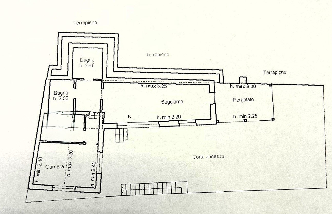 Villa via Aurelia, 38, Camogli - planimetria 1
