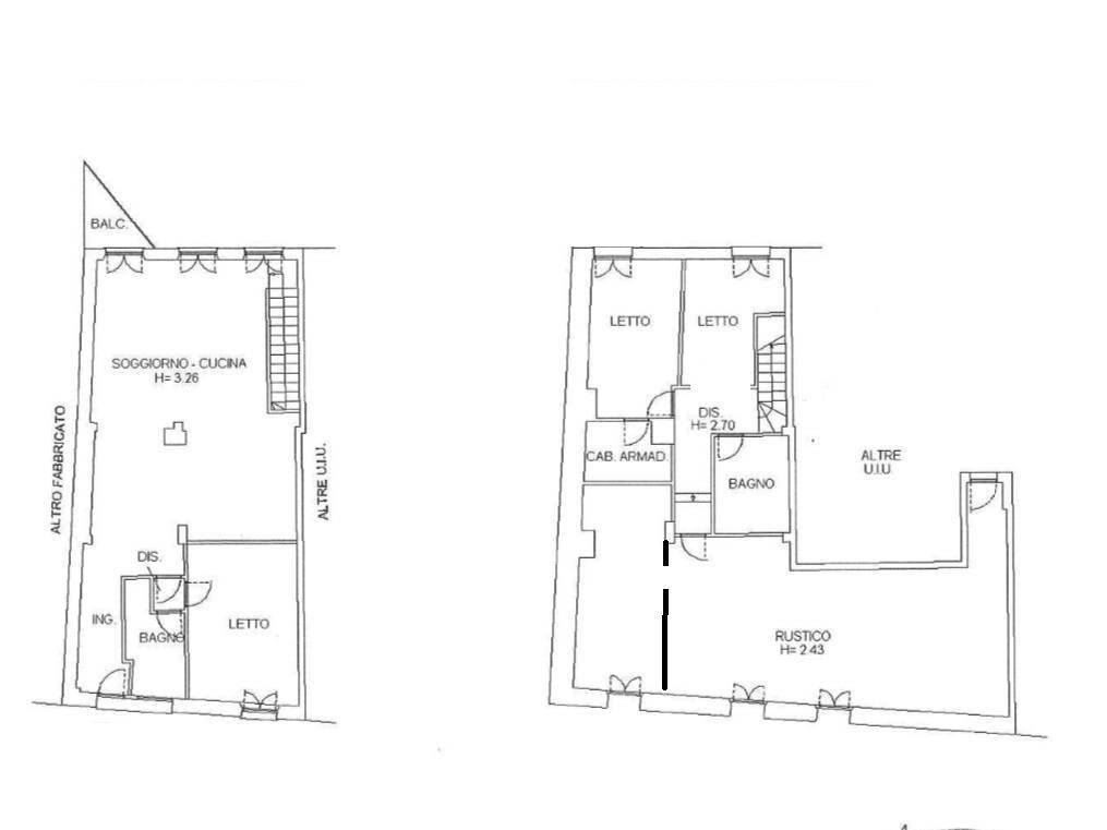 Foto 14 - Four-room apartment Mantova - floor plans 1