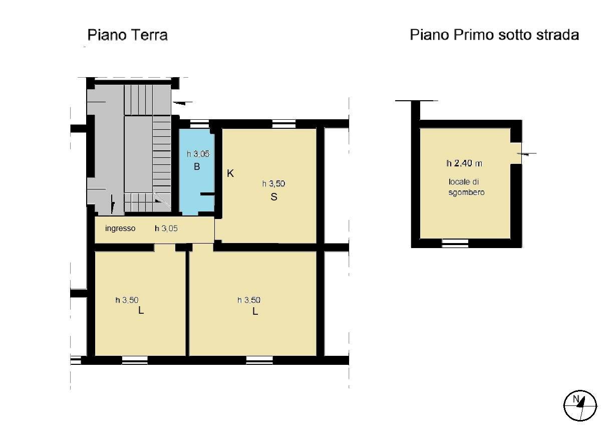 Foto 19 - Trilocale Via Venezia
 
7, Catanzaro - planimetria 1