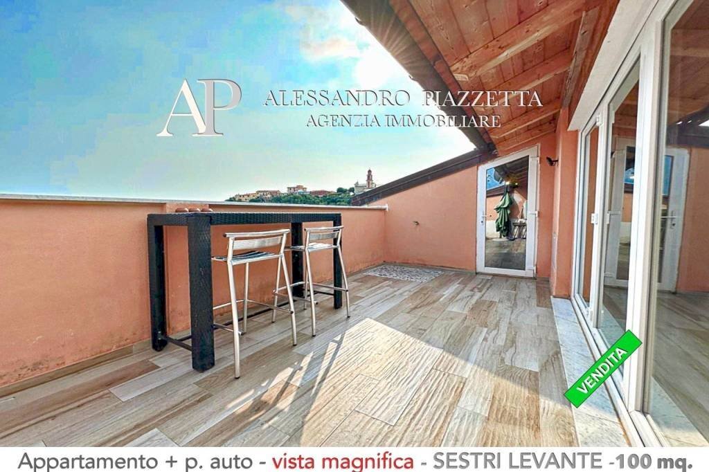 Terrazzo - Trilocale Località San Bernardo, 9, Sestri Levante - foto 1