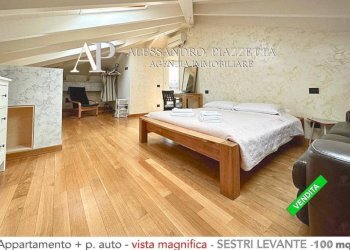 Camera da letto - Trilocale Località San Bernardo, 9, Sestri Levante - foto 4