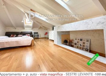 Camera da letto - Trilocale Località San Bernardo, 9, Sestri Levante - foto 13