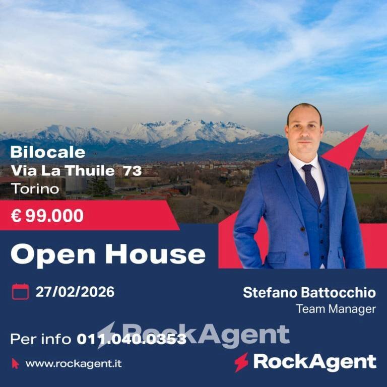 Vista - Two-room apartment via La Thuile, 73, Torino (neighborhood Parella) - photo 1