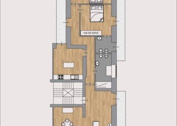 Planimetria - Appartamento via Milano, 60, Catania - foto 30