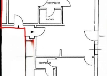planimetria - Quadrilocale via San Ruffillo, San Lazzaro di Savena - foto 32
