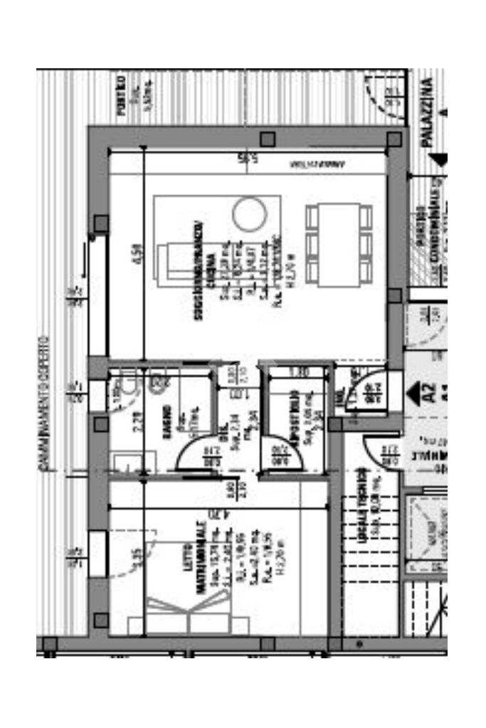 Bilocale Via Saffi, Castelfranco Emilia - planimetria 1