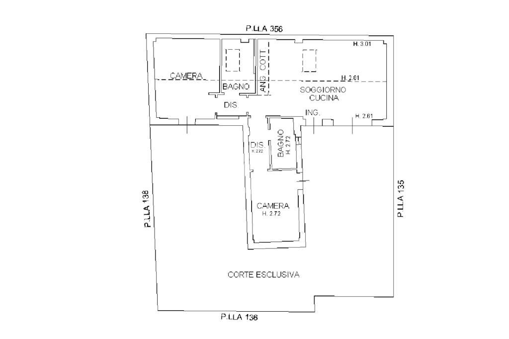 Villa Via L. Tosi Gia' Giovedia, San Mauro Pascoli - planimetria 1