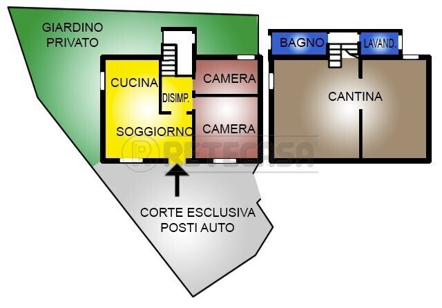 Retecasa_Cornedo - Apartment via bregonza 6, Brogliano - floor plans 1