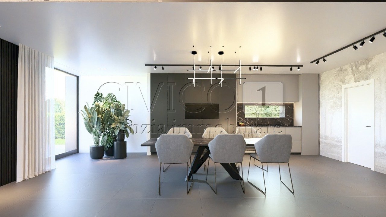 RENDER SOGGIORNO - Portion of a house Via Grazia Deledda, Padova - photo 2