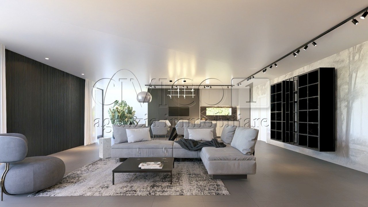 RENDER SOGGIORNO - Portion of a house Via Grazia Deledda, Padova - photo 3