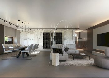 RENDER SOGGIORNO - Porzione di casa Via Grazia Deledda, Padova - foto 6