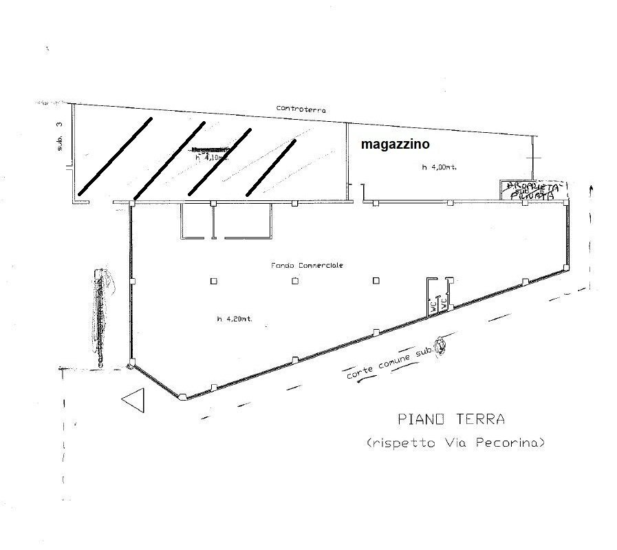 planimetria_pubblica.JPG - Locale Commerciale Sarzana - planimetria 1